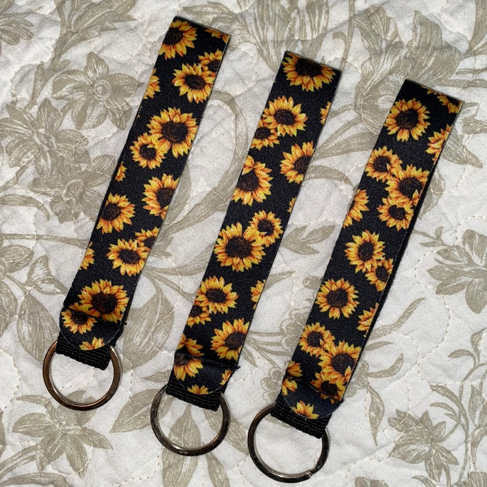 Sunflower Keychain
